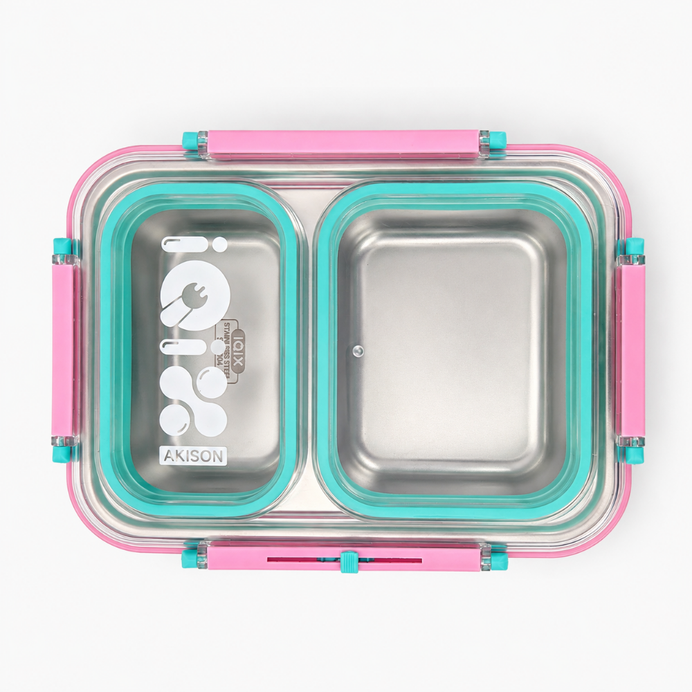 Stainless Steel Leak-Proof Lunch Box with Day Tracker - 750ml