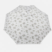 Floral Print UV Protection Umbrella with 10K Golden Rod Frame