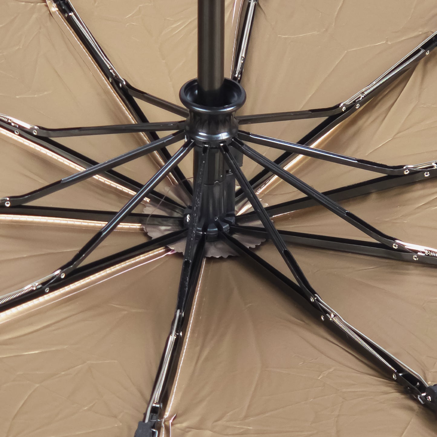 Premium Solid Color Windproof Outdoor Umbrella with Tilt Feature