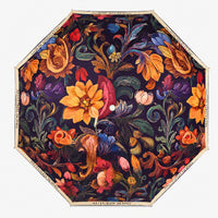 Elegant Floral UV Protection Tested Folding Umbrella with Auto Open Design