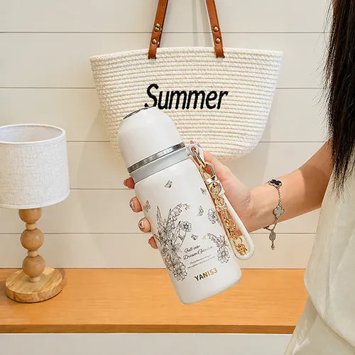 Premium Stainless Steel Vacuum Insulated Flask Bottle - 470ml