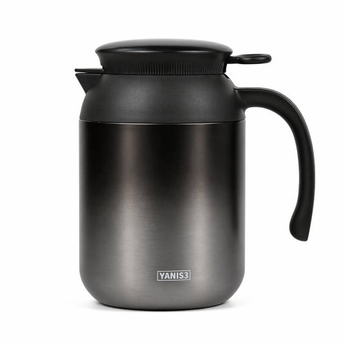 Premium Insulated Flask with Handle & Leak-proof Lid - 1200ml