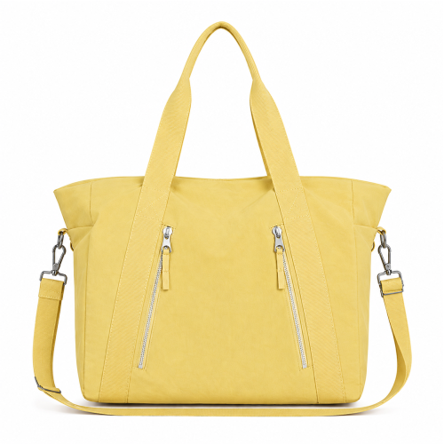 Premium Nylon Tote Handbag for Women with Shoulder Strap