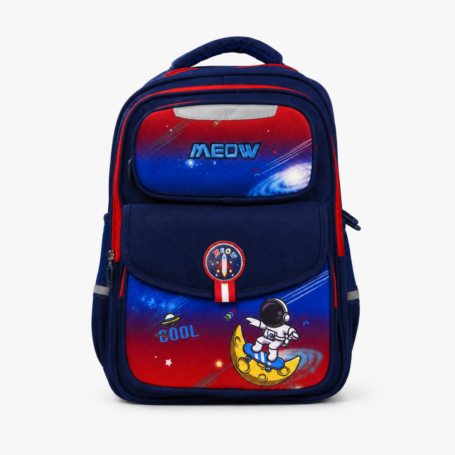 Dreamy Space Theme Kids School Backpack with Smart Storage