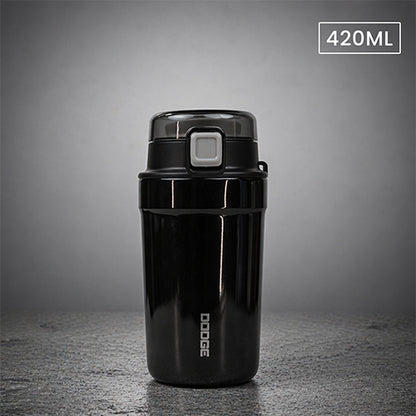 Dodge Pro Modern Insulated Steel Sipper Bottle - 420ml