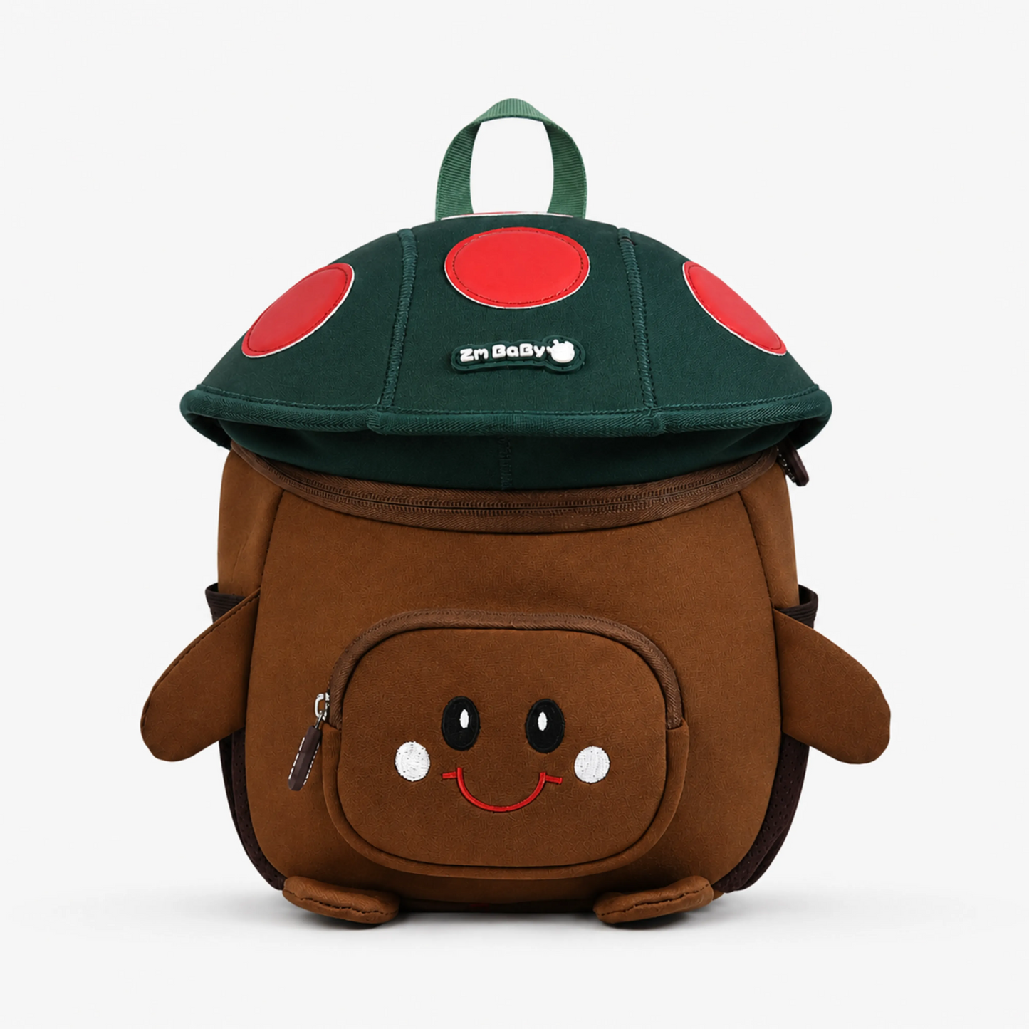 Mushroom Smiley Waterproof Kids Backpack
