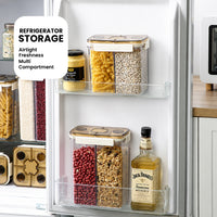 HOMX Airtight Storage Container – Multi-Compartment, Sealed, Free Cup