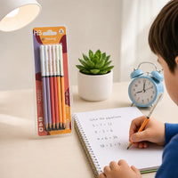 Yalong Pastel Shade HB Writing Pencil Set – 6 Pcs
