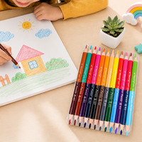 Yalong 24-Colours Double-sided Jumbo Colour Pencil Set for Kids