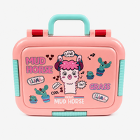 Stainless Steel Bento Lunch Box – 2 Compartment Organizer – 750ml