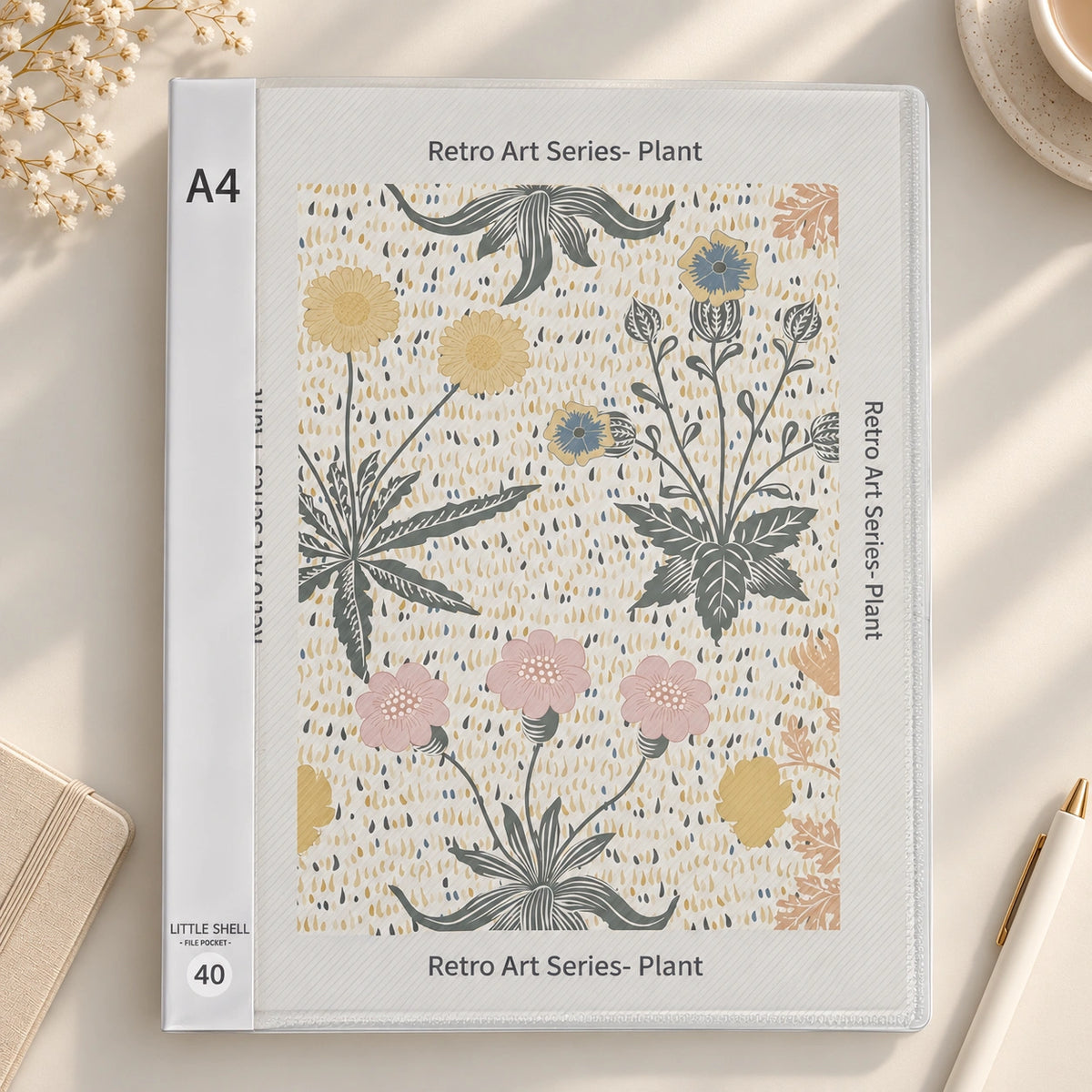 Transparent Art Portfolio Folder for Artwork & Documents