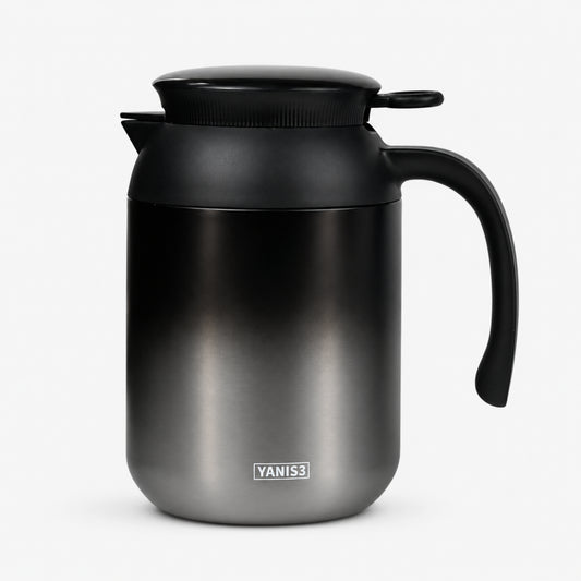 Premium Insulated Flask with Handle & Leak-proof Lid - 1200ml