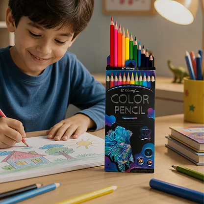 Yalong Premium Multiple Shades Colour Pencil Set for Kids
