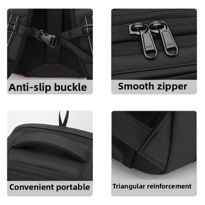 Vacuum Compression Large Backpack with Laptop Sleeve