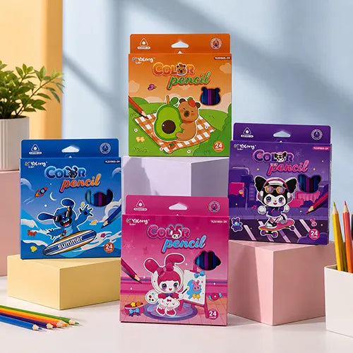 Yalong Kids Colour Pencil Set for Creative Drawing