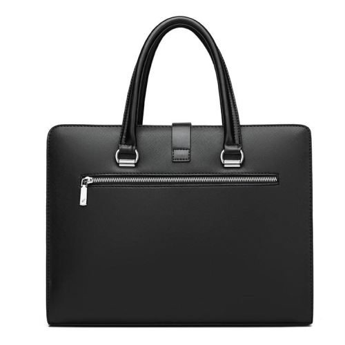 Premium PU Leather Business Briefcase for 14-Inch Devices