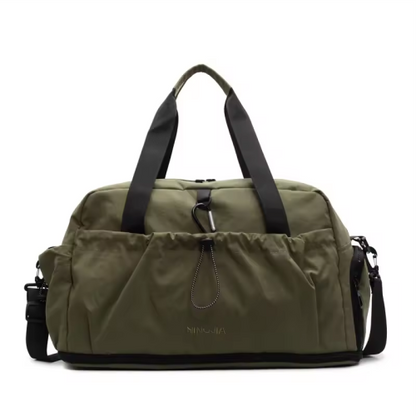 Premium Waterproof Duffel Gym/Travel Bag with Shoe Pocket