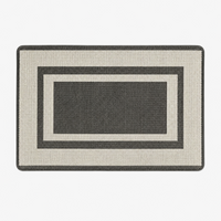 Premium Floral Anti-Slip Doormat for Entryway/Kitchen/Bathroom