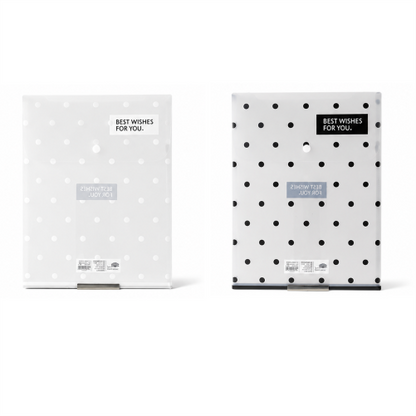 A4 Waterproof Button Closure File Organizer Folder
