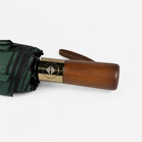 Premium UV Protection Umbrella with 12K Fiber Ribs & Wooden Handle