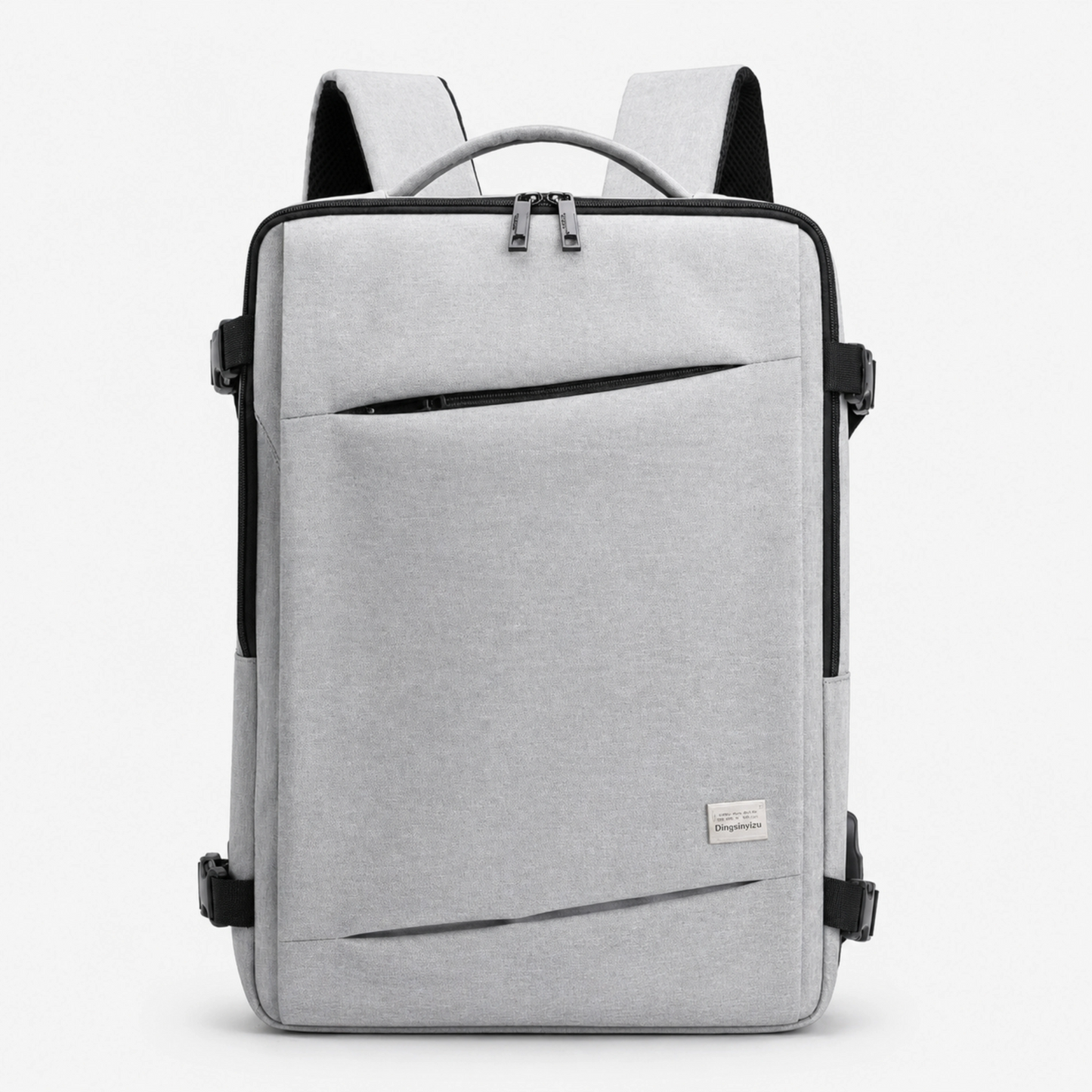 Trendy Waterproof Laptop Backpack with USB & Anti-Theft Design