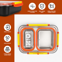 Stainless Steel Leak-Proof Lunch Box with Day Tracker - 750ml