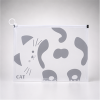 A4 Water Resistant Zipper Document Organizer Pouch