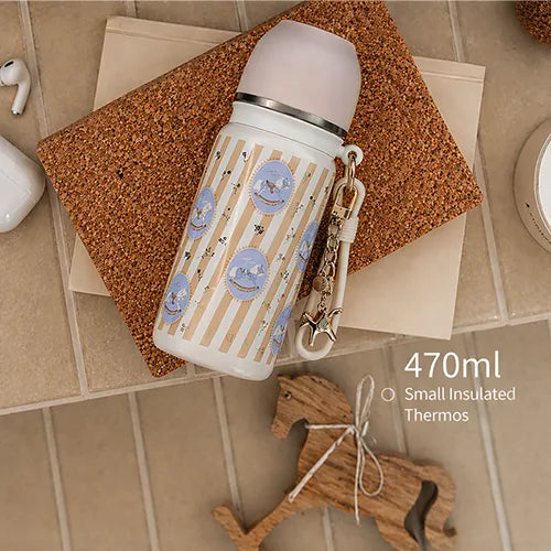 Premium Stainless Steel Vacuum Insulated Flask Bottle - 470ml