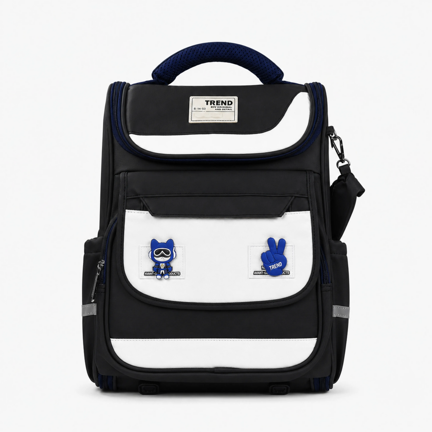 Space Theme Kids School Backpack with Smart Storage