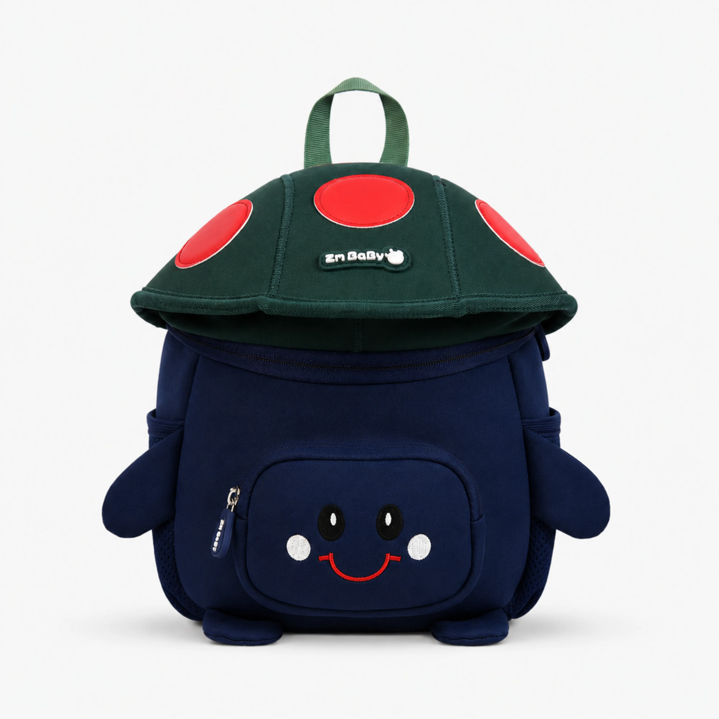 Mushroom Smiley Waterproof Kids Backpack