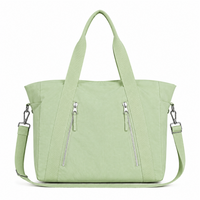 Premium Nylon Tote Handbag for Women with Shoulder Strap
