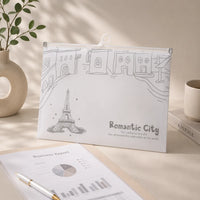 Zip Lock Waterproof Document Folder Pouch for Files & Papers