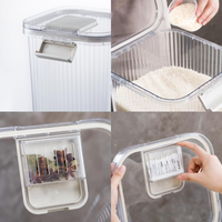 Airtight Moisture-proof Rice & Cereal Storage Container - 5kg, 10kg