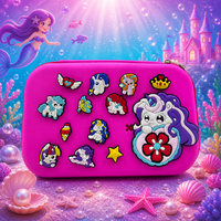 DIY Kids Unicorn Pencil Box with Removable Charms