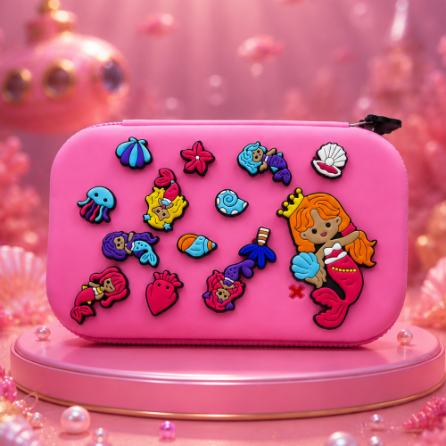 Unique DIY Mermaid Pencil Box with Removable Toys for Kids