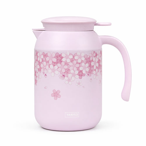Premium Insulated Flask with Handle & Leak-proof Lid - 1200ml