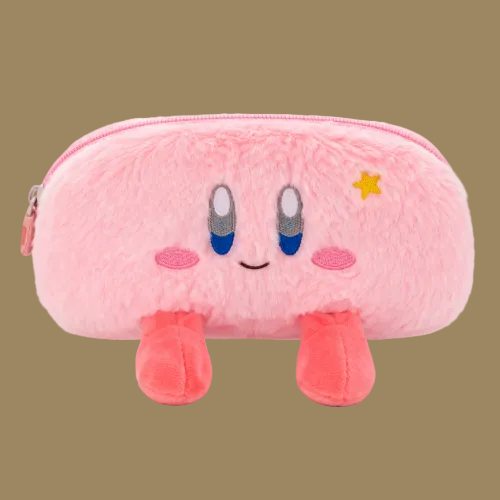 KokoSmile Plush Cat Pencil Pouch | Cute Large Capacity Case