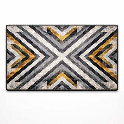 Luxury Geometric Indoor Doormat for Entryway, Bathroom & Kitchen