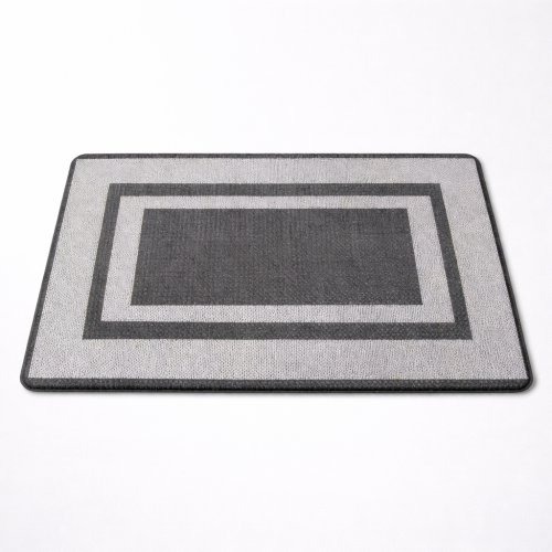 Premium Woven Pattern Anti-Slip Doormat for Bathroom/Kitchen