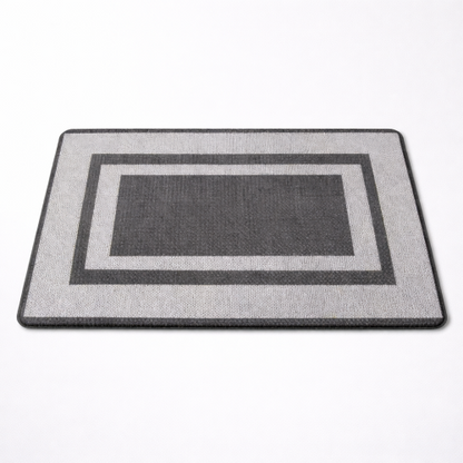 Premium Woven Pattern Anti-Slip Doormat for Bathroom/Kitchen