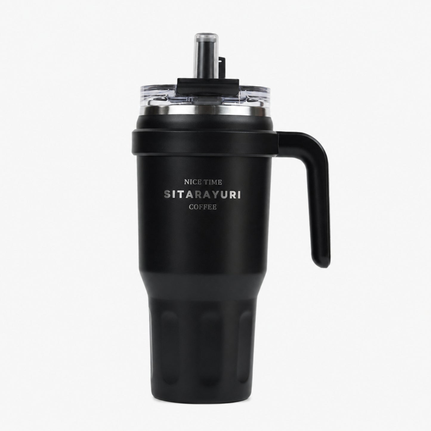 SITARAYURI Premium Insulated Steel Tumbler with Handle 1100ml