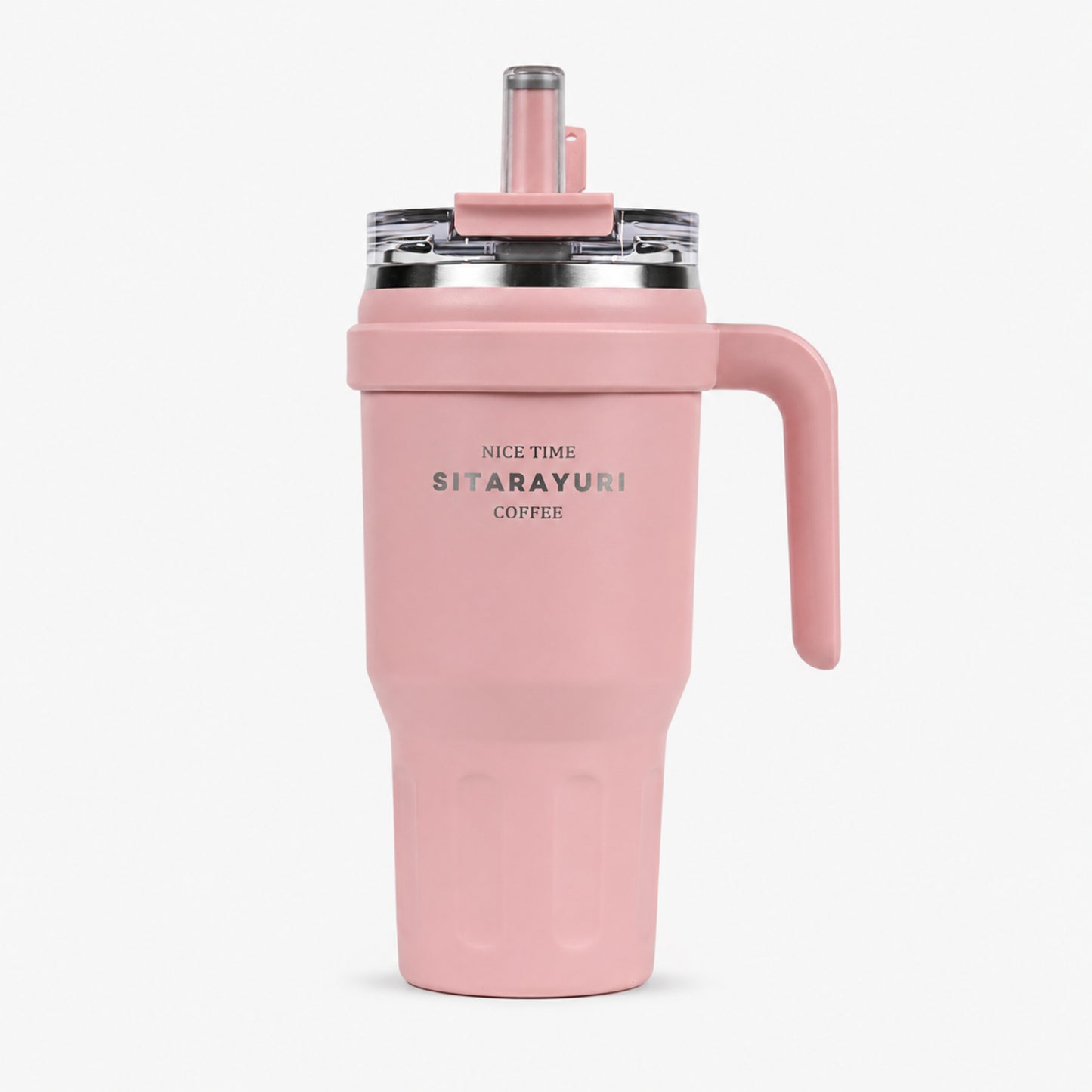 SITARAYURI Premium Insulated Steel Tumbler with Handle 1100ml