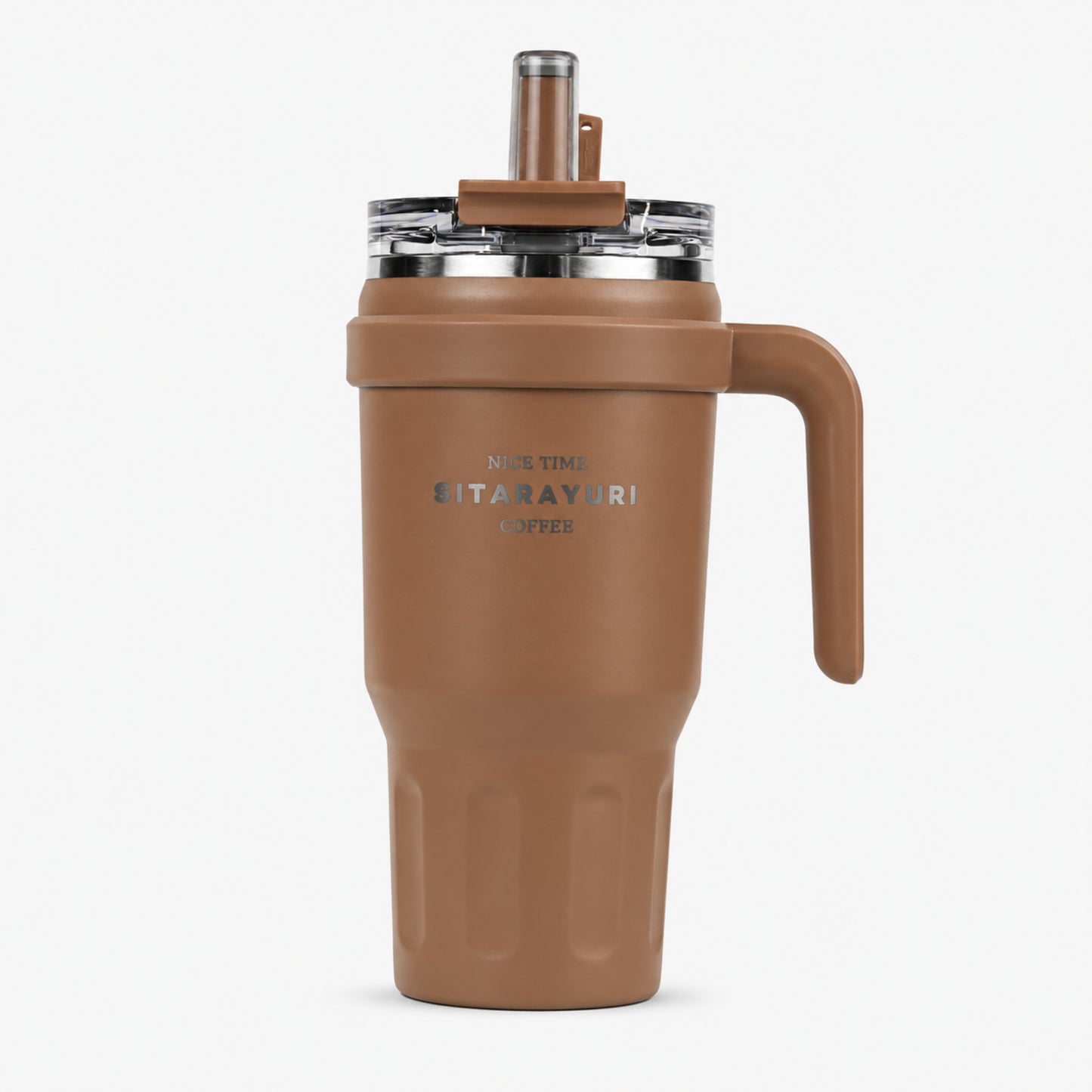 SITARAYURI Premium Insulated Steel Tumbler with Handle 1100ml