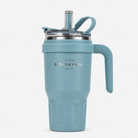 SITARAYURI Premium Insulated Steel Tumbler with Handle 1100ml
