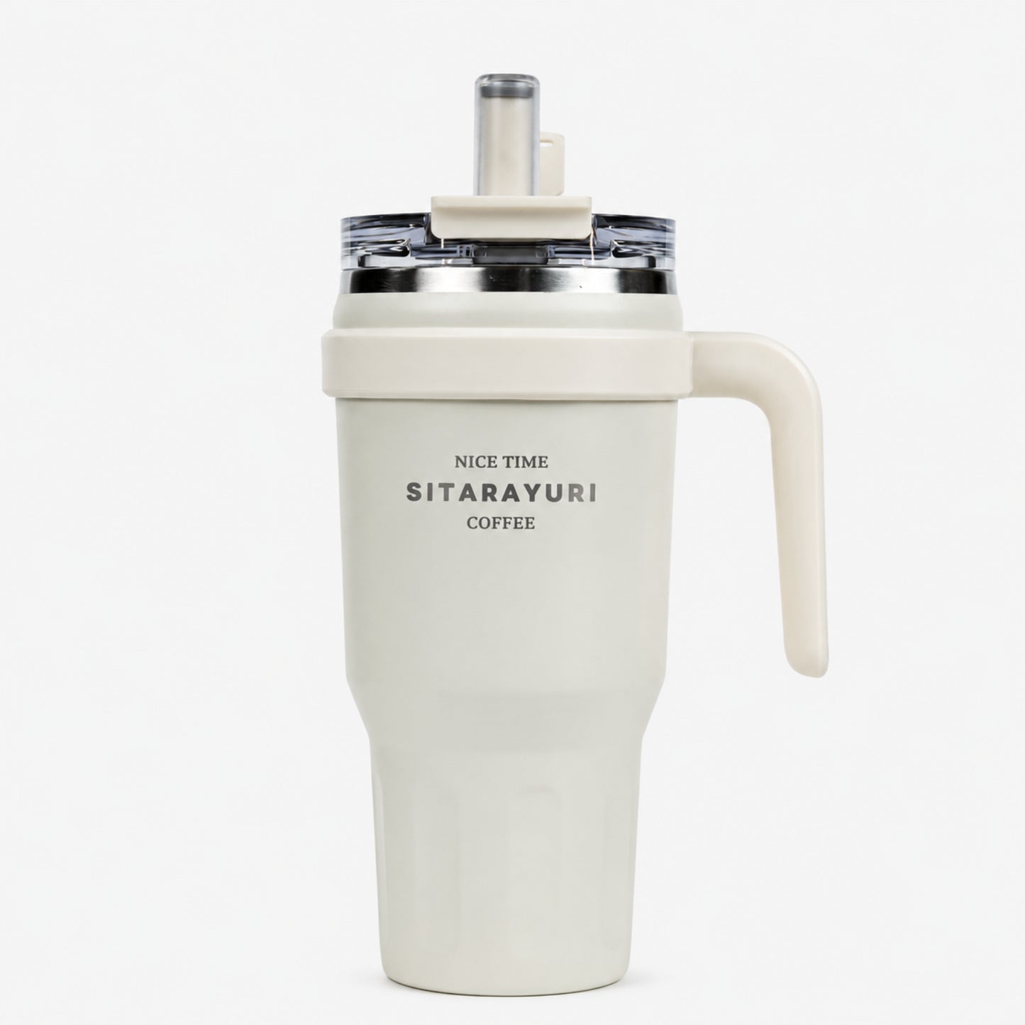 SITARAYURI Premium Insulated Steel Tumbler with Handle 1100ml