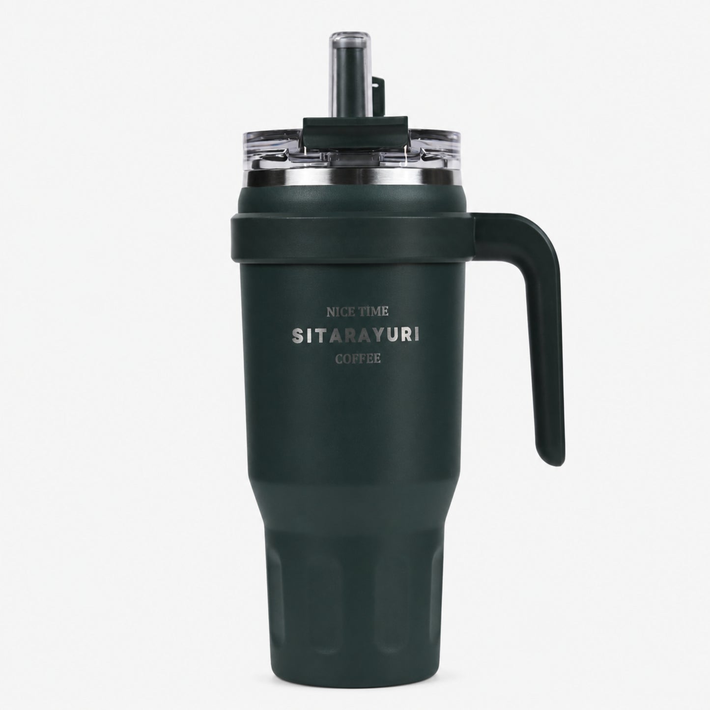 SITARAYURI Premium Insulated Steel Tumbler with Handle 1100ml