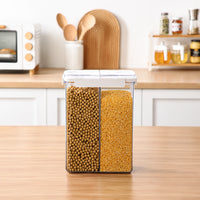 HOMX Airtight Storage Container – Multi-Compartment, Sealed, Free Cup