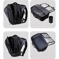 Large Vacuum Compression Travel Backpack with Laptop Sleeve