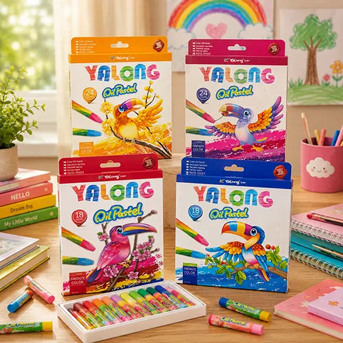 Yalong Smooth Oil Pastel Colours for Creative Art