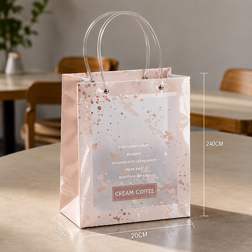 Luxury Floral Waterproof Gift Carry Bags for Gifting